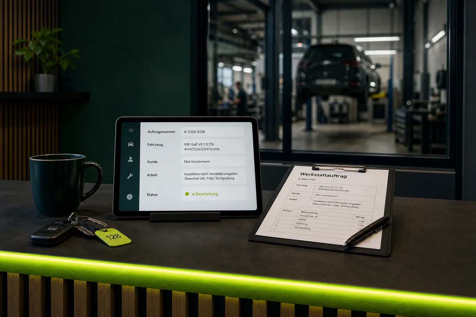KFZ-Werkstatt als Praxisumgebung für Website-Relaunch und Online-Terminbuchung